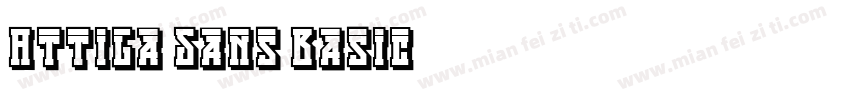 Attila Sans Basic 字体字体转换